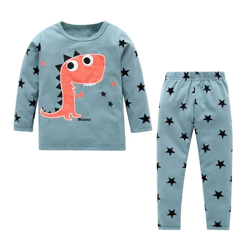 Children Autumn Spring Cotton Boy Clothing Set printed Dinosaur Fashion Long Sleeve Tops +Full Pants Baby Clothes Suits 1-4Y
Children Autumn Spring Cotton Boy Clothing Set printed Dinosaur Fashion Long Sleeve Tops +Full Pants Baby Clothes Suits 1-4Y