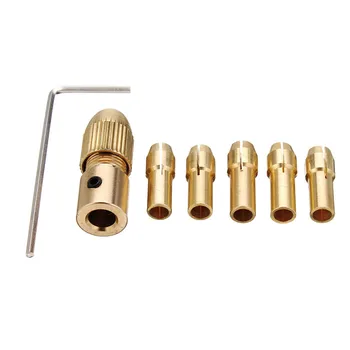 8pcs 0.5-3mm Small Electric Drill Bit Collet Twist Drill Chuck Tool for 3.17/5.05mm Shank Tool
8pcs 0.5-3mm Small Electric Drill Bit Collet Twist Drill Chuck Tool for 3.17/5.05mm Shank Tool