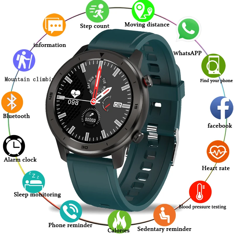 LIGE high-end Smart Watch Men Fitness Tracker IP68 Deep Waterproof Heart Rate Blood Pressure Monitor For Android ios Sport Watch
LIGE high-end Smart Watch Men Fitness Tracker IP68 Deep Waterproof Heart Rate Blood Pressure Monitor For Android ios Sport Watch