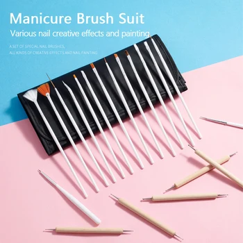Nail Brush For Manicure Gel Brush For Nail Art 20Pcs/Set Ombre Brush For Gradient For Gel Nail Polish Painting Drawing
Nail Brush For Manicure Gel Brush For Nail Art 20Pcs/Set Ombre Brush For Gradient For Gel Nail Polish Painting Drawing