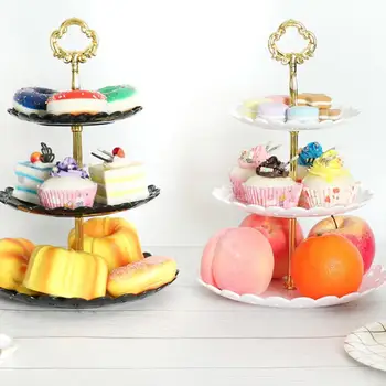 Three-layer fruit stand Detachable Dessert Holder Cupcake Party Pastry Decor Wedding Serving Home Stand Cake Kitchen Fruit T1X3
Three-layer fruit stand Detachable Dessert Holder Cupcake Party Pastry Decor Wedding Serving Home Stand Cake Kitchen Fruit T1X3