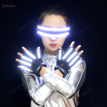 LED light gloves LED flashing glasses laser costumes laser performance clothing performance props CD50 W02
LED light gloves LED flashing glasses laser costumes laser performance clothing performance props CD50 W02