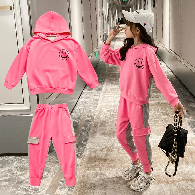 2020 Fashion-Style CHILDREN'S Suit Men And Women Children Spring Clothing New Products Big Boy Children Smiley Hoodie Two-Piece
2020 Fashion-Style CHILDREN'S Suit Men And Women Children Spring Clothing New Products Big Boy Children Smiley Hoodie Two-Piece
