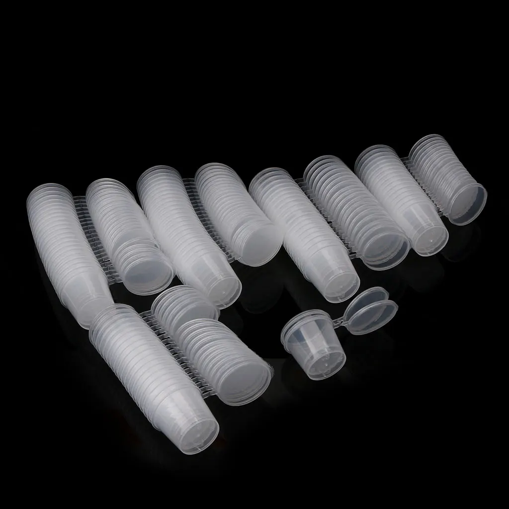 Drop Ship 100Pcs 25ml Plastic Disposable Sauce Cups With Lid Food Storage Containers Boxes
Drop Ship 100Pcs 25ml Plastic Disposable Sauce Cups With Lid Food Storage Containers Boxes