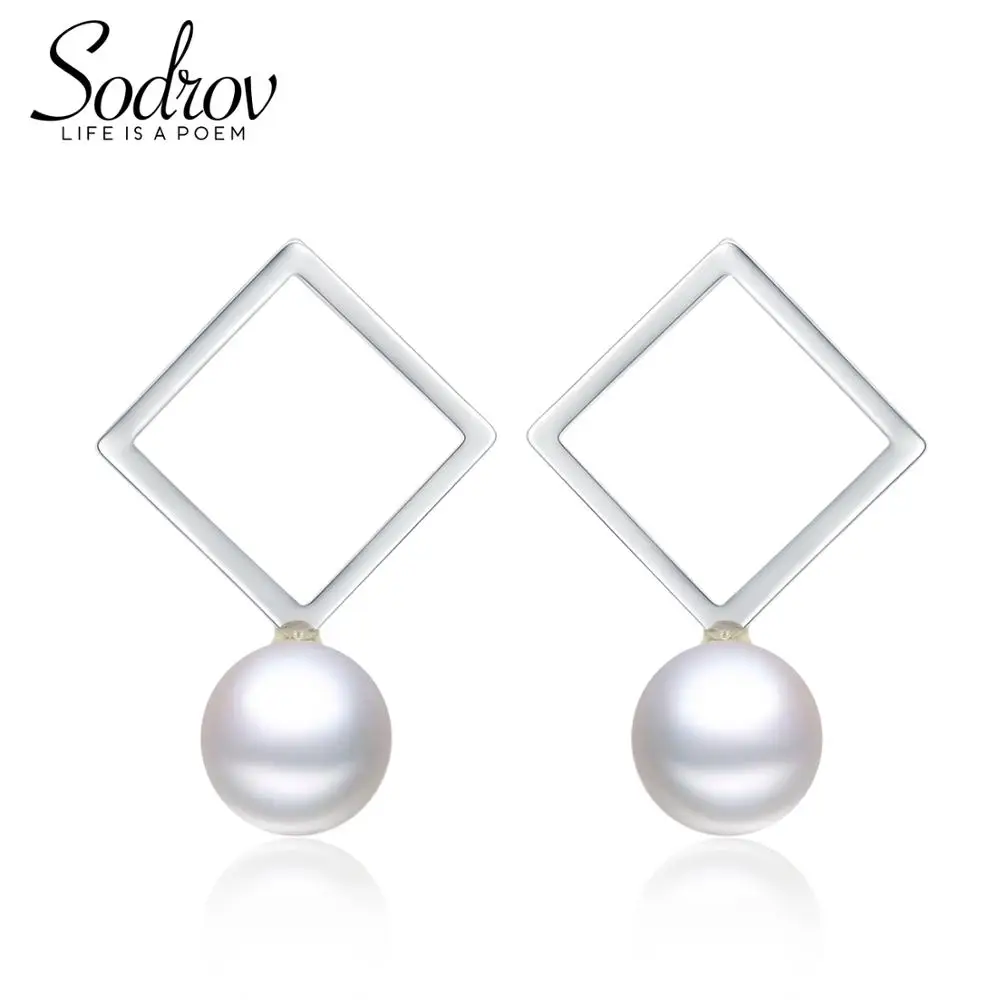 Sodrov Personalized 925 Sterling Silver Pearl Stud Earring for Women Fashion Party Jewelry HE044
Sodrov Personalized 925 Sterling Silver Pearl Stud Earring for Women Fashion Party Jewelry HE044