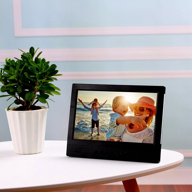 10.1 Inch Human Sense Digital Photo Frame 1024x600 Digitale Picture Music Video for Gift
10.1 Inch Human Sense Digital Photo Frame 1024x600 Digitale Picture Music Video for Gift