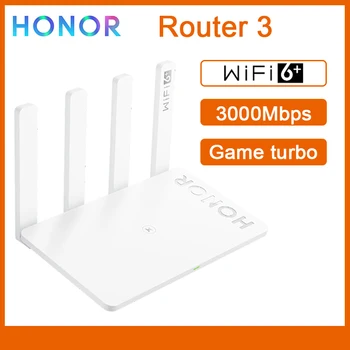 Original HONOR Router 3 Dual-core WiFi 6+ 3000Mbps 2.4GHz 5GHz Dual-Band Gigabit Rate WIFI Wireless Router
Original HONOR Router 3 Dual-core WiFi 6+ 3000Mbps 2.4GHz 5GHz Dual-Band Gigabit Rate WIFI Wireless Router