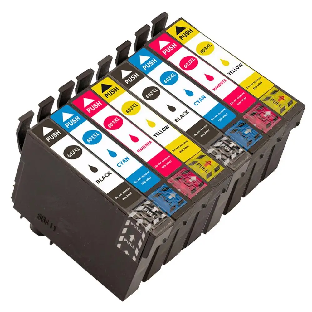 8pk Epson 603xl ink cartridges compatible with Epson Expression Home XP-3100 XP-4100 XP-2100 XP-2105 XP-3105 XP-4105 Printer
8pk Epson 603xl ink cartridges compatible with Epson Expression Home XP-3100 XP-4100 XP-2100 XP-2105 XP-3105 XP-4105 Printer