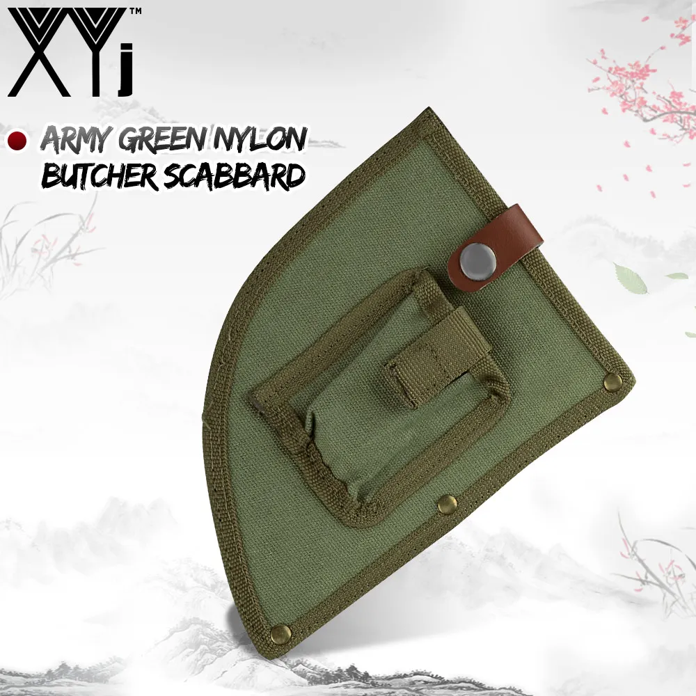 XYj Knife Sheath Fabric / Leather Protector Cover For 6.5 inch Butcher Knife Textile Cloth Nylon/Leather Cleaver Blade Covers
XYj Knife Sheath Fabric / Leather Protector Cover For 6.5 inch Butcher Knife Textile Cloth Nylon/Leather Cleaver Blade Covers