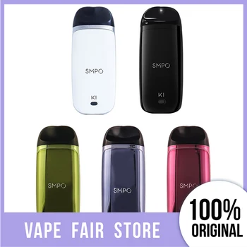 New Original SMPO KI Pod Kit Powered by 650mAh inbuilt Battery with 3 Power Modes 0.8ohm Resistance 1.8ml Pod Capacity E-cig Kit
New Original SMPO KI Pod Kit Powered by 650mAh inbuilt Battery with 3 Power Modes 0.8ohm Resistance 1.8ml Pod Capacity E-cig Kit