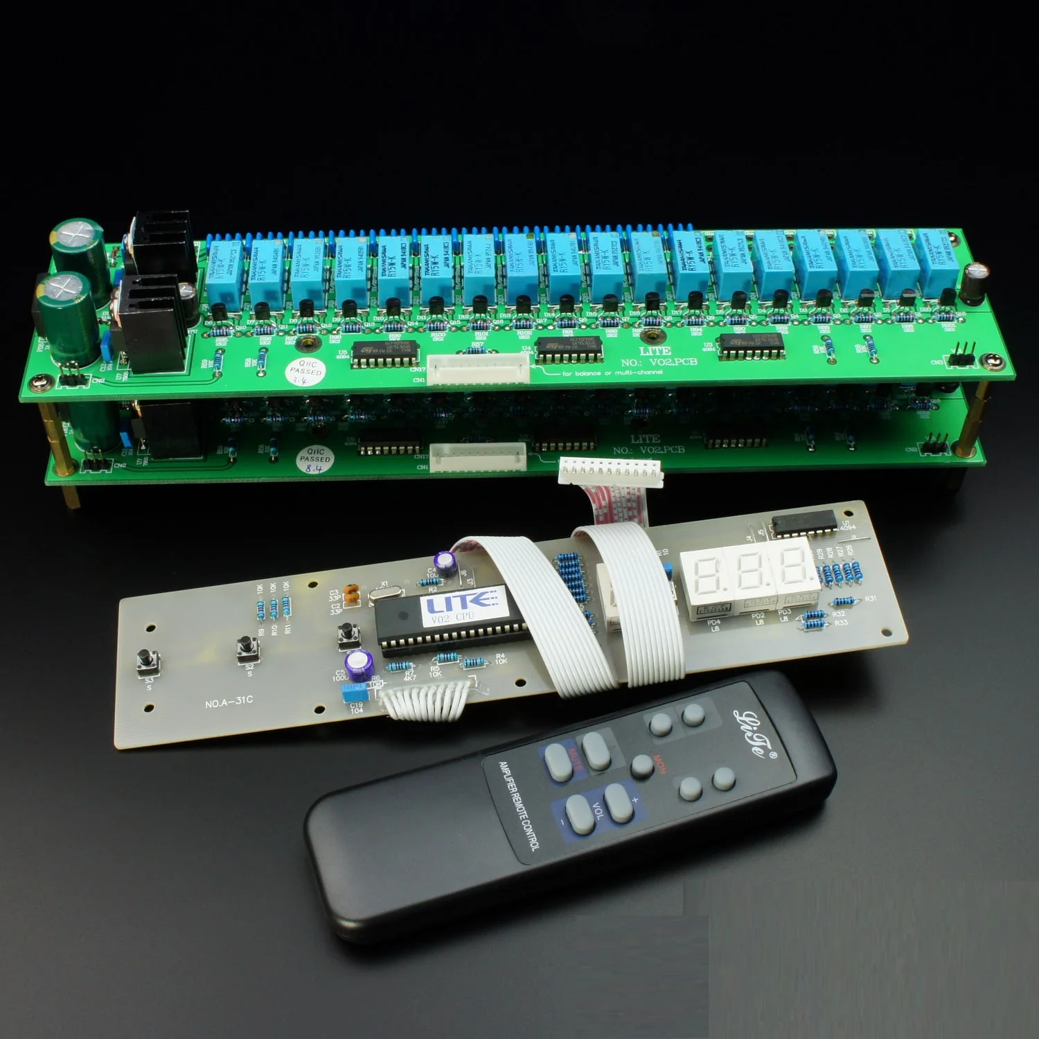 

LITE V02 amplifier Progressive Volume Dual Channel Four Channel Balanced Remote Control Volume Kit