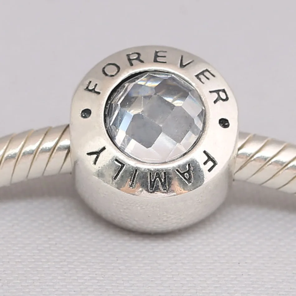 Girls Braclets Bead Family Forever With Cubic Zirconia Charms fit Lady Bracelet Silver DIY Jewelry
Girls Braclets Bead Family Forever With Cubic Zirconia Charms fit Lady Bracelet Silver DIY Jewelry