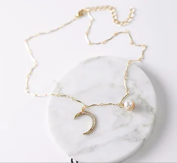 DI-419 Korean New Arrive Beautiful Moon Rhinestone Necklace Fashion Short Necklace Vintage Kolye For Girls Fashion
DI-419 Korean New Arrive Beautiful Moon Rhinestone Necklace Fashion Short Necklace Vintage Kolye For Girls Fashion