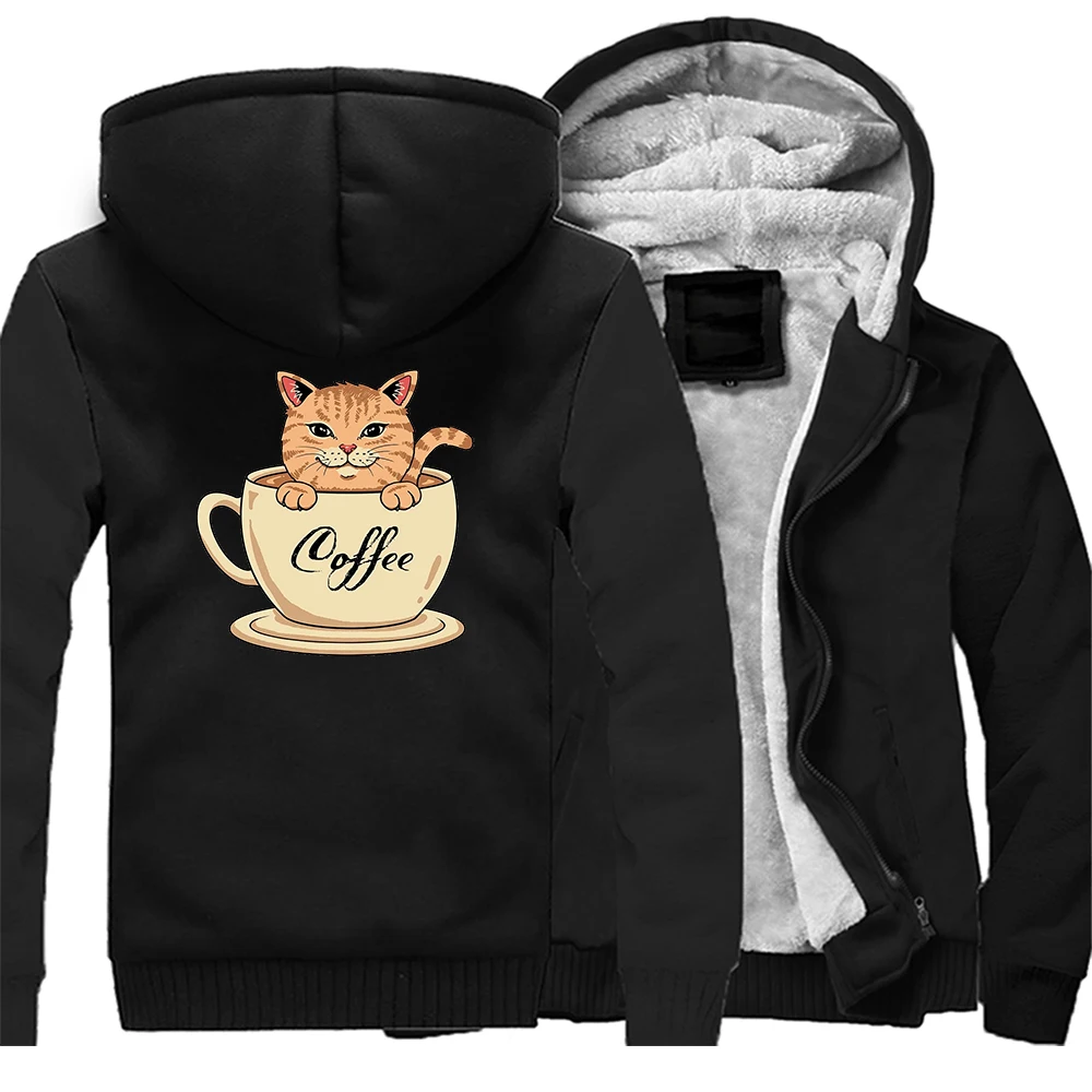 Fashion Men's Anime Coffee Cats Kawaii Cat Animal Cat Hoodie Jacket Bodywarm Hoodies Print Tracksuit Men Fabrics Sportswear
Fashion Men's Anime Coffee Cats Kawaii Cat Animal Cat Hoodie Jacket Bodywarm Hoodies Print Tracksuit Men Fabrics Sportswear