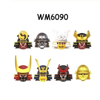 8 pcs WM6090 Japanese Samurai Ronin warrior Tsushima Ghost Ninja Anime Action Figure Helmet armor fitting Building block toys
8 pcs WM6090 Japanese Samurai Ronin warrior Tsushima Ghost Ninja Anime Action Figure Helmet armor fitting Building block toys