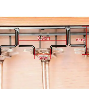 Upside Down Design Rod Tool Hanging Cup Rack Right Angle Creative Wine Glass Rack Space Saving Home Wine Cabinet Bar Red
Upside Down Design Rod Tool Hanging Cup Rack Right Angle Creative Wine Glass Rack Space Saving Home Wine Cabinet Bar Red