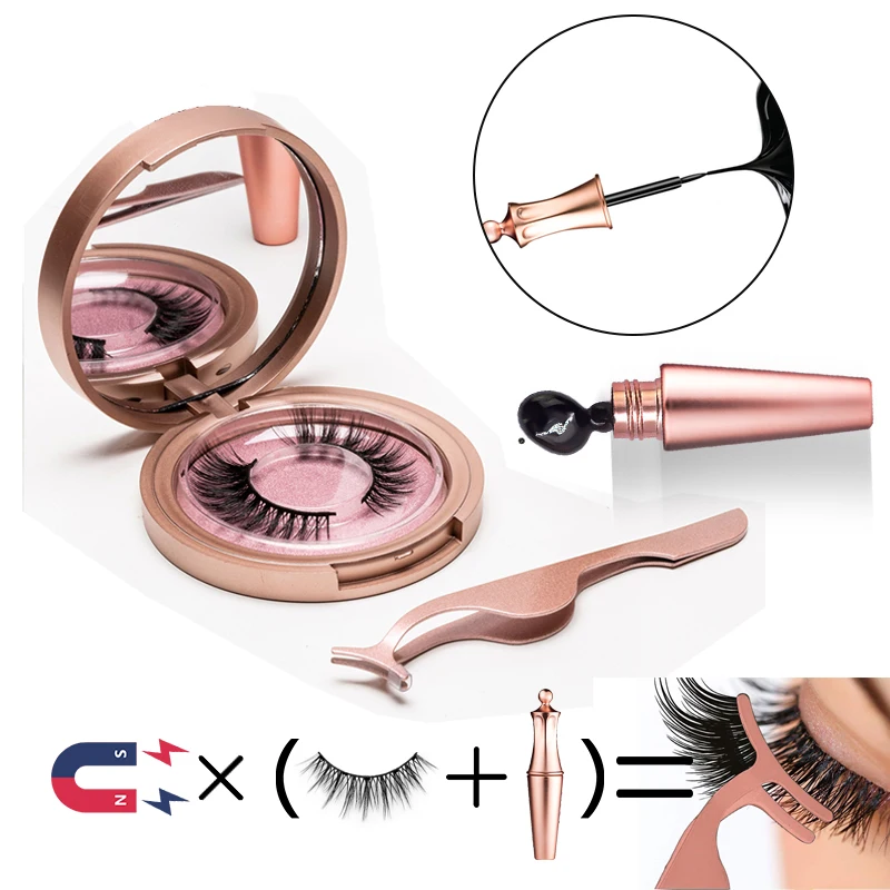 Magnetic Liquid Eyeliner Magnets False Eyelashes Tweezer Set Waterproof Long Lasting Extension Natural Lashes Applicator Beauty
Magnetic Liquid Eyeliner Magnets False Eyelashes Tweezer Set Waterproof Long Lasting Extension Natural Lashes Applicator Beauty