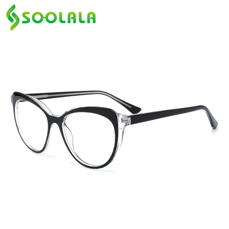 SOOLALA TR90 Blue Light Blocking Cat Eye Women Reading Glasses Computer Eyeglasses Frame Presbyopia For Glasses +0.5 +0.75
SOOLALA TR90 Blue Light Blocking Cat Eye Women Reading Glasses Computer Eyeglasses Frame Presbyopia For Glasses +0.5 +0.75