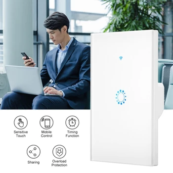 WiFi Smart Light Switch Touch Wireless Remote Control-Ewelink Australian Regulation Black 3 Way
WiFi Smart Light Switch Touch Wireless Remote Control-Ewelink Australian Regulation Black 3 Way