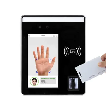 

ZK SpeedFace-H5L Biometric Visible Light Fingerprint Palm Facial Recognition RFID Card Access Control System And Time Attendance