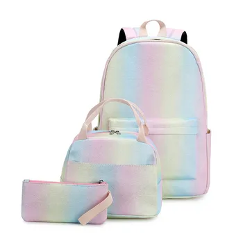 Newest Women Nylon 3Pcs/set School Backpacks Primary Schoolbag Large Laptop Backpack for Teenager Girls Rucksack Mochila Escolar
Newest Women Nylon 3Pcs/set School Backpacks Primary Schoolbag Large Laptop Backpack for Teenager Girls Rucksack Mochila Escolar