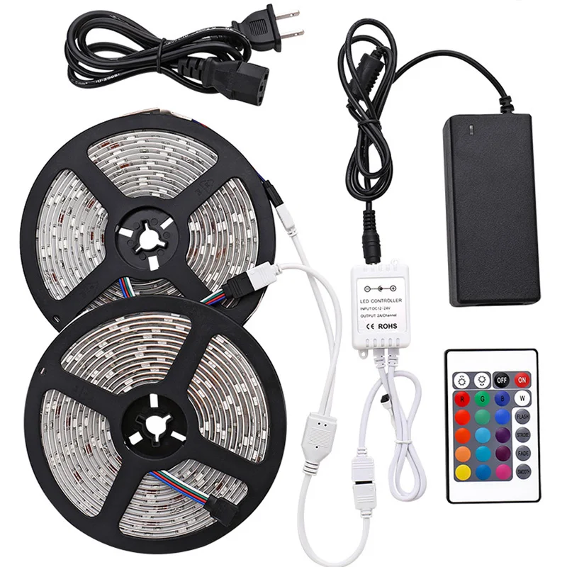 Wireless Phone Control WiFi Smart LED Christmas Strip Works With Amazon Alexa Google Home SMD 5050 12V RGB Tape Ribbon
Wireless Phone Control WiFi Smart LED Christmas Strip Works With Amazon Alexa Google Home SMD 5050 12V RGB Tape Ribbon