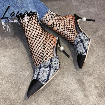 Prowow New Sexy Pointed Toe Spring Summer Slippers Thin HIgh Heel Pearl Beading Vacation Mules Shoes Women Outdoor Dress Shoes
Prowow New Sexy Pointed Toe Spring Summer Slippers Thin HIgh Heel Pearl Beading Vacation Mules Shoes Women Outdoor Dress Shoes