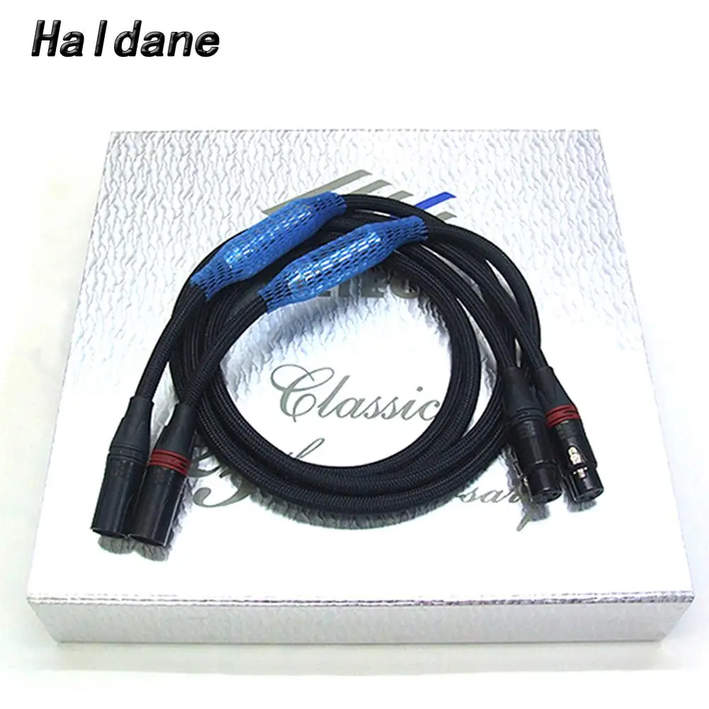 Haldane HIFI Siltech 25th Classic Anniverary G7 770i XLR Plug Cable XLR Balanced Interconnect Cable Extension Cable Without Box
Haldane HIFI Siltech 25th Classic Anniverary G7 770i XLR Plug Cable XLR Balanced Interconnect Cable Extension Cable Without Box