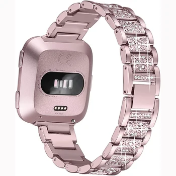 Bling Diamond watch Band For Fitbit Versa 2 Stainless Steel Strap women Wrist Bracelet for fitbit lite/verse 2 Band Accessories
Bling Diamond watch Band For Fitbit Versa 2 Stainless Steel Strap women Wrist Bracelet for fitbit lite/verse 2 Band Accessories