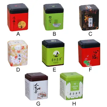 Mini Tin Storage Box Coffee Tea Caddy Square Sealed Tea Leaves Iron Packing Box Chinese Style Tinplate Collection Container Cans
Mini Tin Storage Box Coffee Tea Caddy Square Sealed Tea Leaves Iron Packing Box Chinese Style Tinplate Collection Container Cans