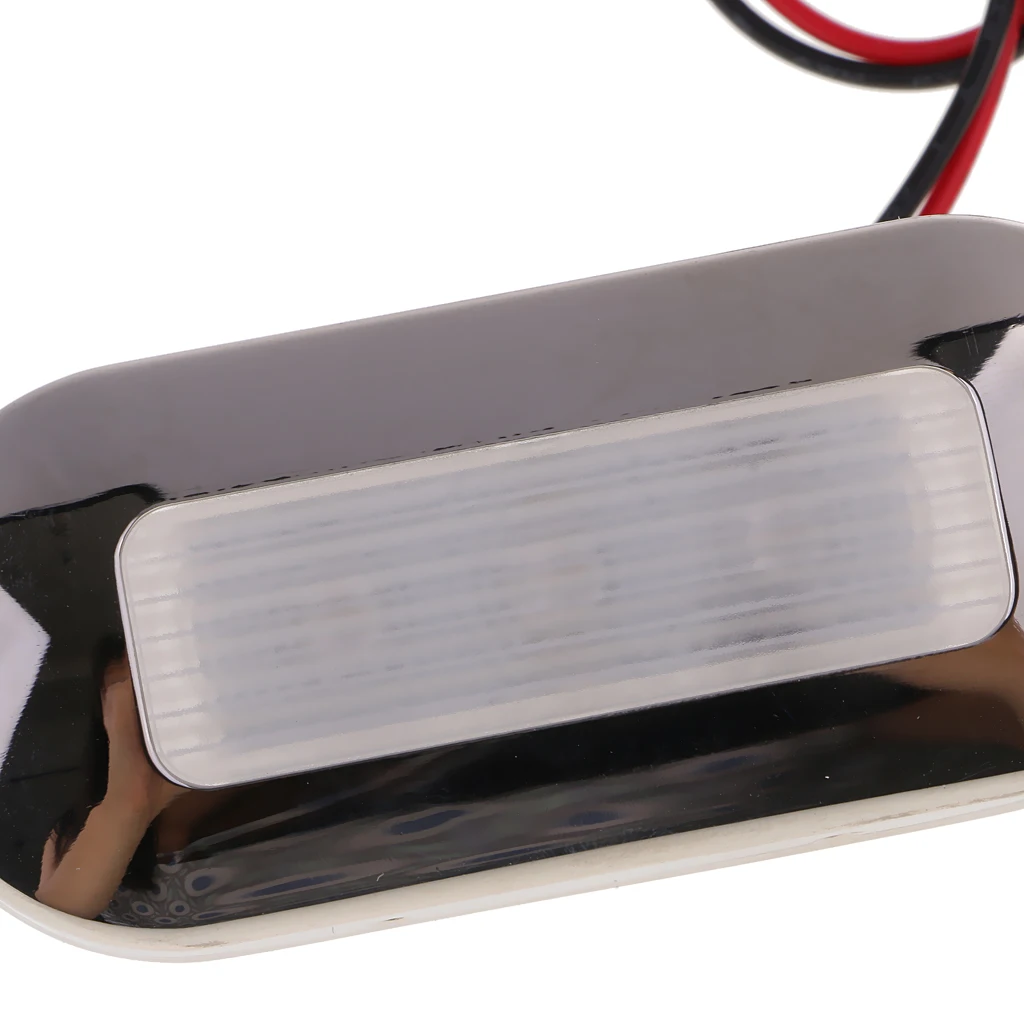 2pcs 12V Marine Boat RV 3LED Oblong Oval Surface Mount Courtesy Accent 2pcs 12V Marine Boat RV 3LED Oblong Oval Surface Mount Courtesy Accent