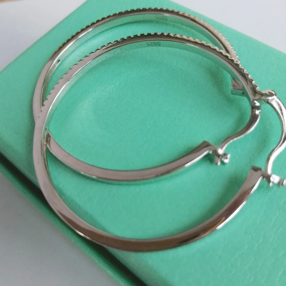 925 Sterling Silver Big Circle Inlaid Zircon Earrings For Women, S925 Argent Women's Shiny Model Earring 17mm-40mm 5 Size 7 Mallzona Hbcb7ae999fd84ee98dfbf8f656146c25E 925 Sterling Silver Big Circle Inlaid Zircon Earrings For Women, S925 Argent Women's Shiny Model Earring 17mm-40mm 5 Size Mallzona