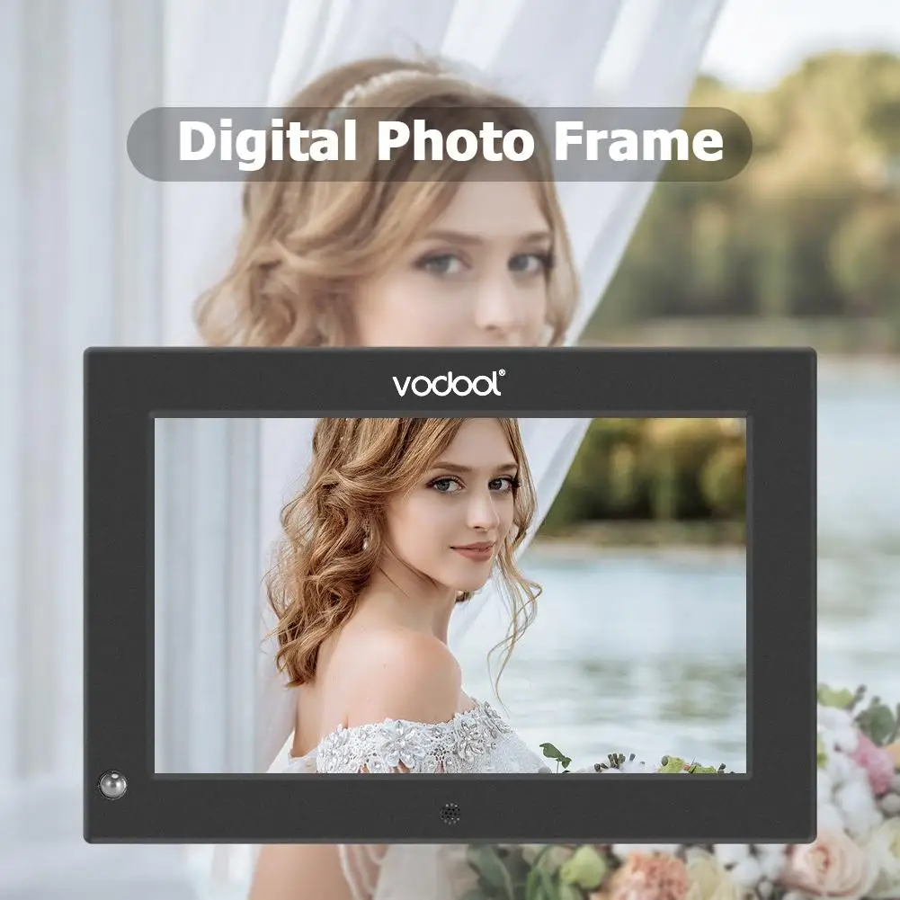 VODOOL 10 Inch HD 1280*800 LED Backlight Digital Photo Frame 4GB Electronic Album Digital Picture Music Video With Motion Sensor
VODOOL 10 Inch HD 1280*800 LED Backlight Digital Photo Frame 4GB Electronic Album Digital Picture Music Video With Motion Sensor