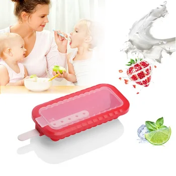 Homemade DIY Juice Kitchen Ice Cream Tools Silicone Non-toxic Popsicle Mold Silicone Ice Cream Popsicle Mould 4Pcs
Homemade DIY Juice Kitchen Ice Cream Tools Silicone Non-toxic Popsicle Mold Silicone Ice Cream Popsicle Mould 4Pcs