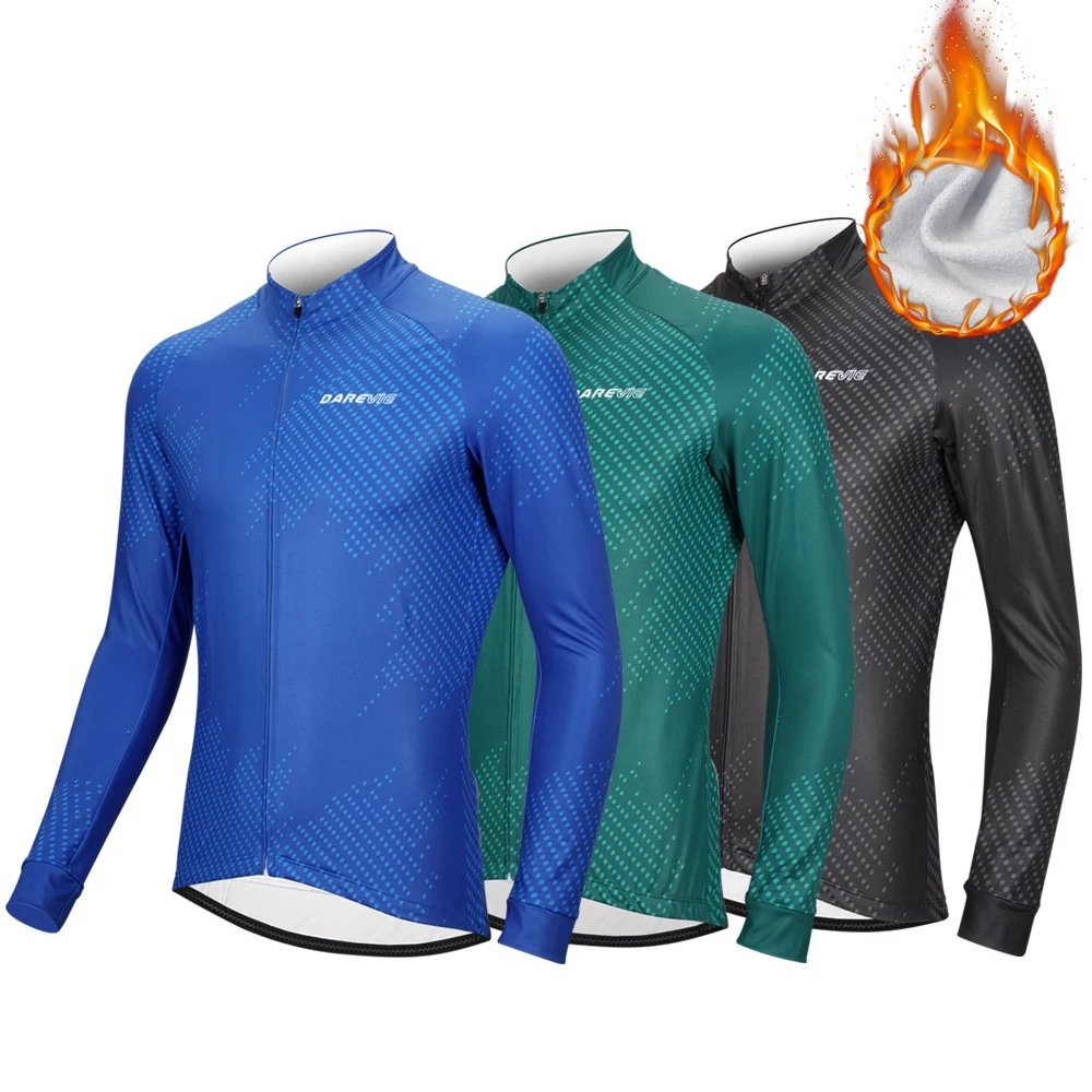 DAREVIE Cycling Jersey Winter Thermal Fleece Men's Cycling Jersey Winter Pro Team Full Sleeve High Quality Bike Jersey MTB Road
DAREVIE Cycling Jersey Winter Thermal Fleece Men's Cycling Jersey Winter Pro Team Full Sleeve High Quality Bike Jersey MTB Road