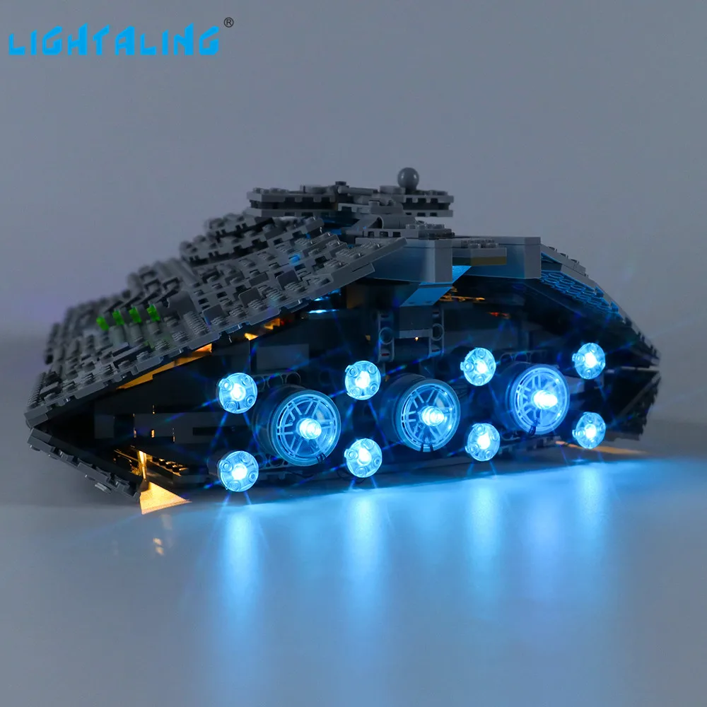 Lightaling Led Light Kit For Star War First Order Star Destroyer Building Blocks Compatible With 75190 ( Lighting Set Only )
Lightaling Led Light Kit For Star War First Order Star Destroyer Building Blocks Compatible With 75190 ( Lighting Set Only )