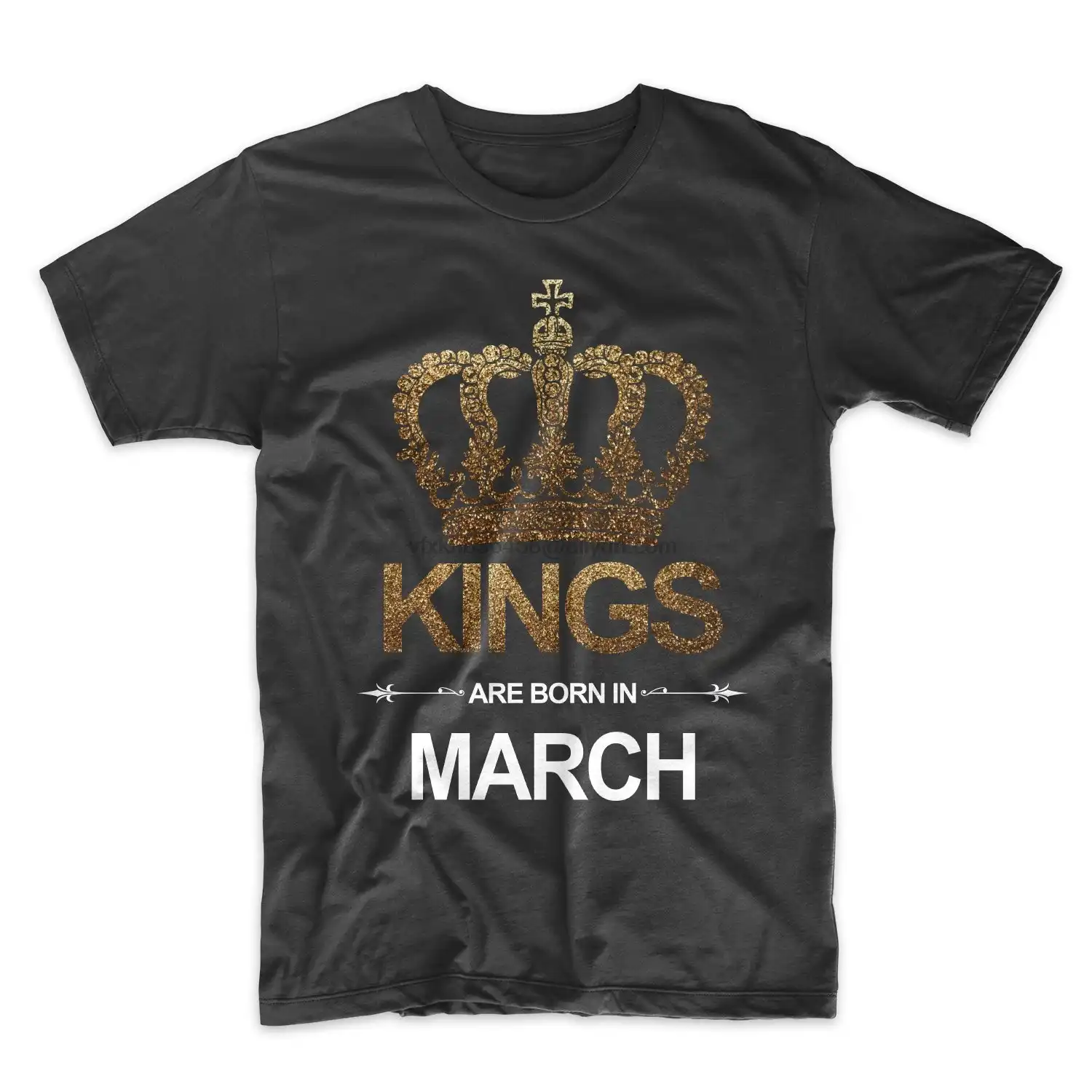 kings are born in march birthday anniversary gift ment-shirt