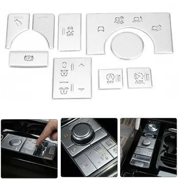9pcs/set Car Button sticker Decoration Cover For Land Rover Range Rover Sport Parts
9pcs/set Car Button sticker Decoration Cover For Land Rover Range Rover Sport Parts
