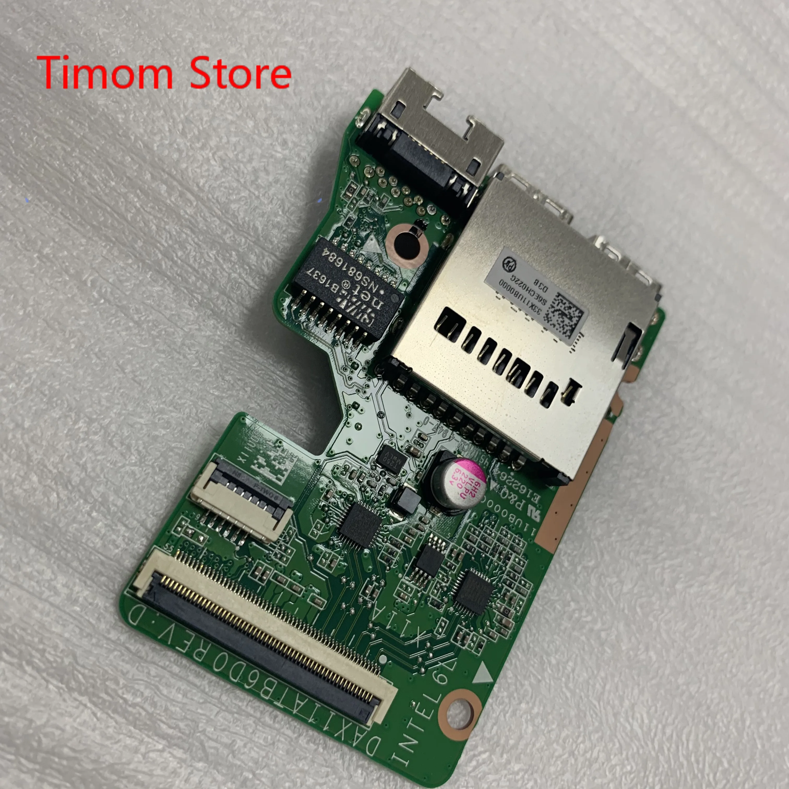 33X11UB0000 DAX11ATB6D0 815973-001 Interface USB Reader Board for HP PAVILION 15-AB Laptop Mainboard USB Board 15-A 15-AB 15-AN
33X11UB0000 DAX11ATB6D0 815973-001 Interface USB Reader Board for HP PAVILION 15-AB Laptop Mainboard USB Board 15-A 15-AB 15-AN