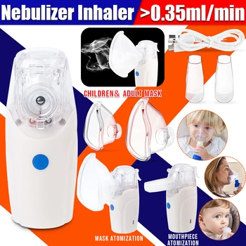 USB Rechargable Handheld Nebuliser Steaming Tool Health Care Atomizer Portable Respirator Humidifier Adult Kid Inhaler Nebulizer
USB Rechargable Handheld Nebuliser Steaming Tool Health Care Atomizer Portable Respirator Humidifier Adult Kid Inhaler Nebulizer