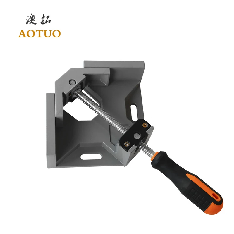 Aluminum Alloy 90 Degree Right Angle Clamp Single Handle Wood Clamp Welding Frame Angle Splicing Clamp Quick Clamping Tool
Aluminum Alloy 90 Degree Right Angle Clamp Single Handle Wood Clamp Welding Frame Angle Splicing Clamp Quick Clamping Tool
