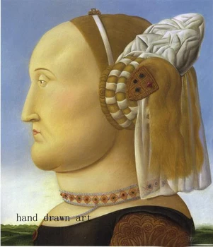 Artist's perfect high-quality hand-painted oil painting on canvas: reproduction of Fernando Botero, Woman like a statue
Artist's perfect high-quality hand-painted oil painting on canvas: reproduction of Fernando Botero, Woman like a statue