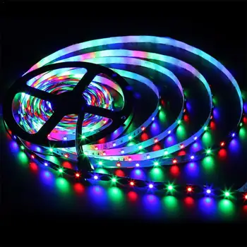 RGB LED Strip Waterproof 2835 0.5M 5M DC12V Fita LED Light Strip Neon LED 12V Flexible Tape Ledstrip With Controller and Adapter
RGB LED Strip Waterproof 2835 0.5M 5M DC12V Fita LED Light Strip Neon LED 12V Flexible Tape Ledstrip With Controller and Adapter