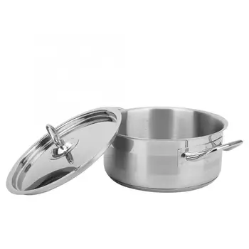 20cm Diameter Stainless Steel Cooking Pot Cookware Double Bottom Soup Pot Nonmagnetic Cookware Non-stick Pan General Use 
20cm Diameter Stainless Steel Cooking Pot Cookware Double Bottom Soup Pot Nonmagnetic Cookware Non-stick Pan General Use