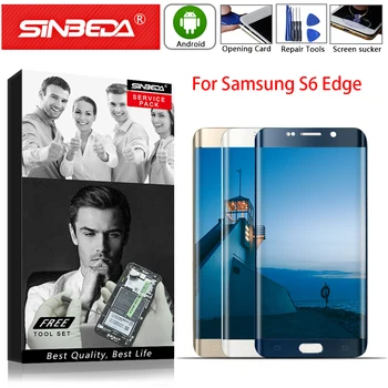 5.1" AMOLED For SAMSUING Galaxy S6 Edge G925F LCD Display Touch Screen Digitizer with Frame For SAMSUNG S6 Edge G925 G9250 LCD
5.1" AMOLED For SAMSUING Galaxy S6 Edge G925F LCD Display Touch Screen Digitizer with Frame For SAMSUNG S6 Edge G925 G9250 LCD