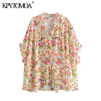 KPYTOMOA Women 2020 Fashion Oversized Printed See Through Blouses Vintage V Neck Loose Sleeves Ruffled Female Shirts Chic Tops
KPYTOMOA Women 2020 Fashion Oversized Printed See Through Blouses Vintage V Neck Loose Sleeves Ruffled Female Shirts Chic Tops