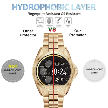 3pcs/set Screen Protector For Michael Kors Bradshaw Access Tempered Glass 9H Scratch Screen Anti Explosion-Proof Protective Film 
3pcs/set Screen Protector For Michael Kors Bradshaw Access Tempered Glass 9H Scratch Screen Anti Explosion-Proof Protective Film