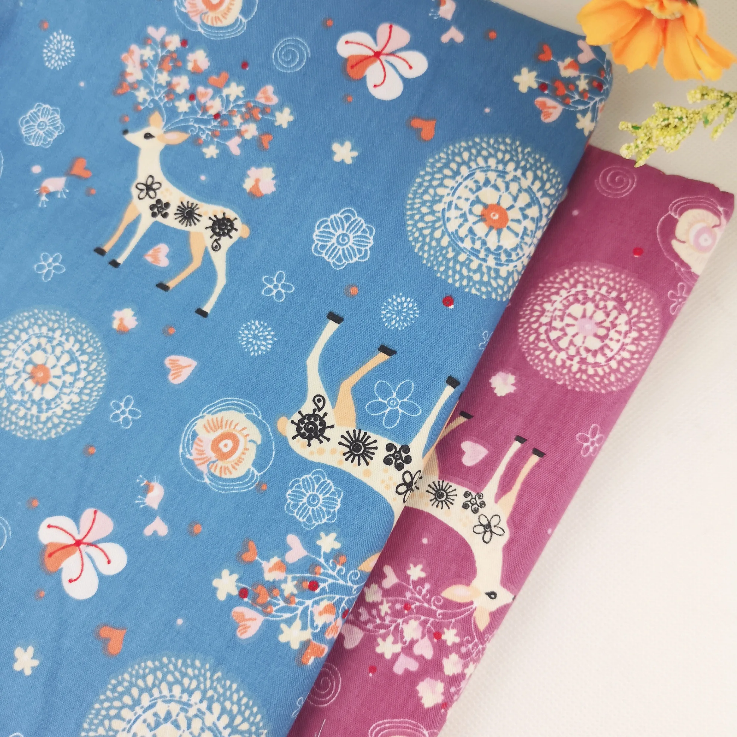Sika deer Printed Diy Handmade Patchwork Quilting Sewing Pillows Baby Bedding Textile Material Tecidos Tilda 100% Cotton Fabric
Sika deer Printed Diy Handmade Patchwork Quilting Sewing Pillows Baby Bedding Textile Material Tecidos Tilda 100% Cotton Fabric