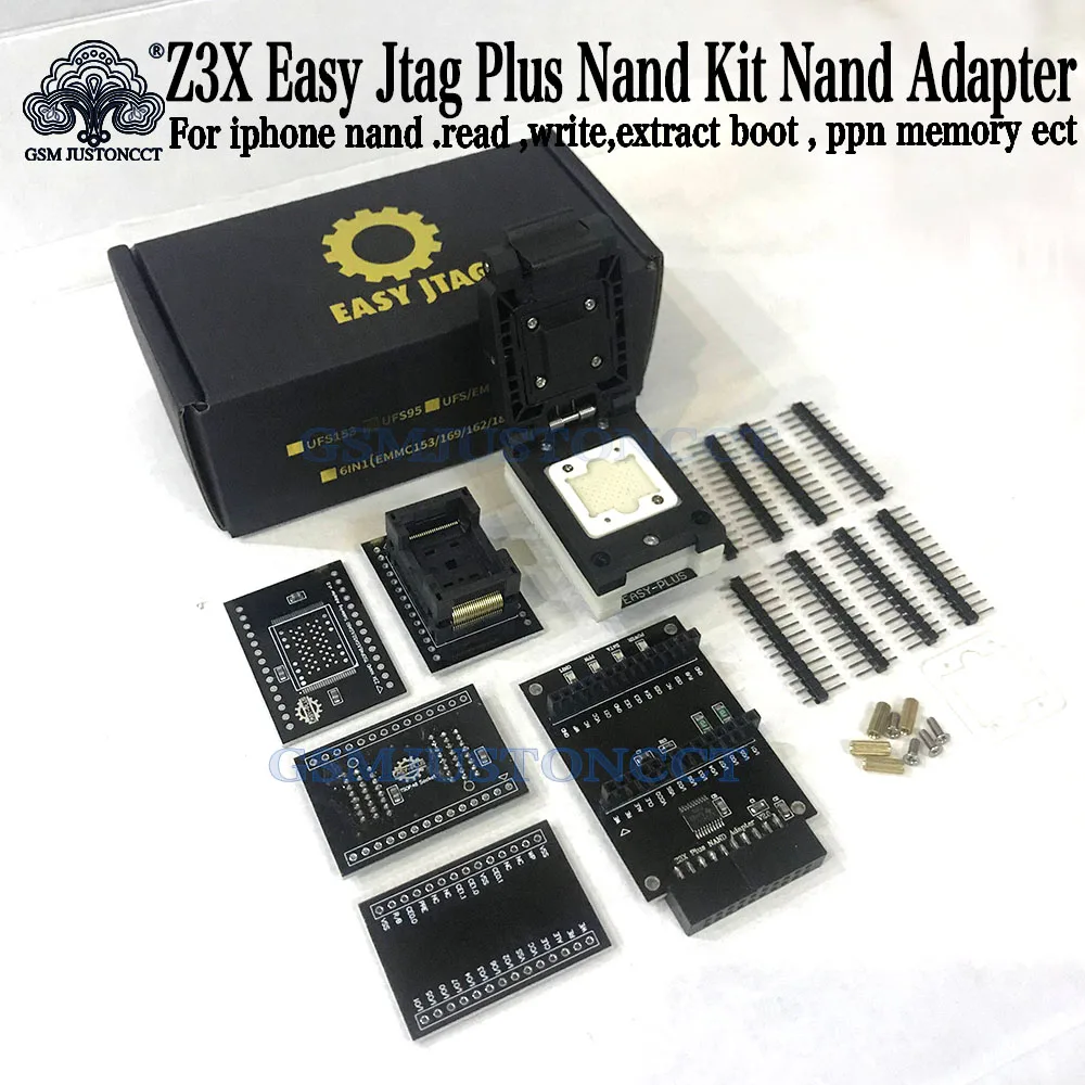 2022 Original News Z3x EASY JTAG PLUS BOX Easy NAND for iphone socket / Easy-Jtag Plus Nand Kit |