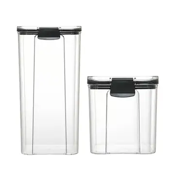Sealed Jar Eco-Friendly Kitchen Food Container Moisture Prevention Tea Bean Grain Food Storage Box Sealed Container Clear Case
Sealed Jar Eco-Friendly Kitchen Food Container Moisture Prevention Tea Bean Grain Food Storage Box Sealed Container Clear Case